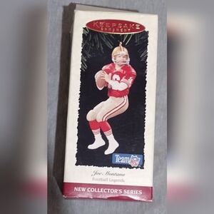 Hallmark Keepsake Ornament - Red and Gold Football Legend